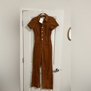 NWT Show Me Your Mumu Cropped Everhart
Jumpsuit Corduroy Small
